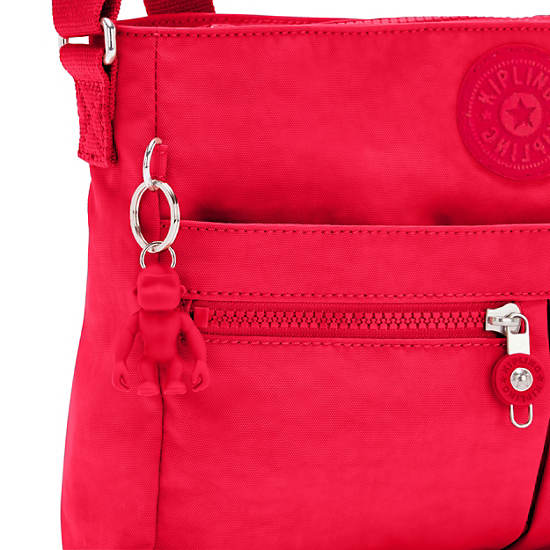 Sacs Crossbody Kipling New Angie Bordeaux | FR 2022RV